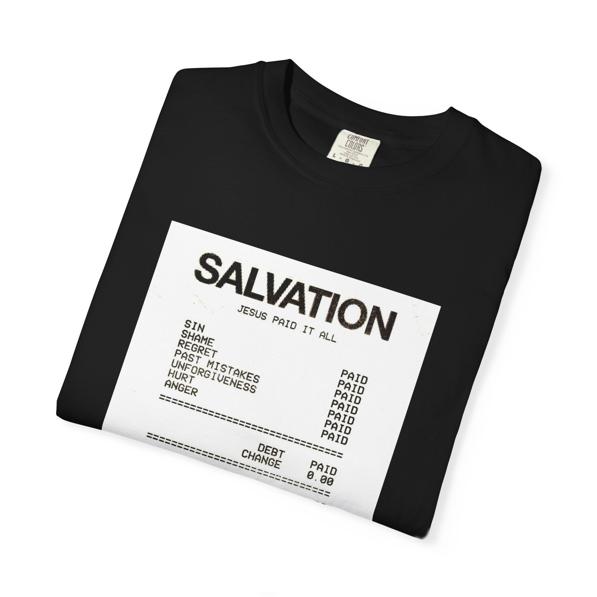 Salvation Recipt Graphic Tee