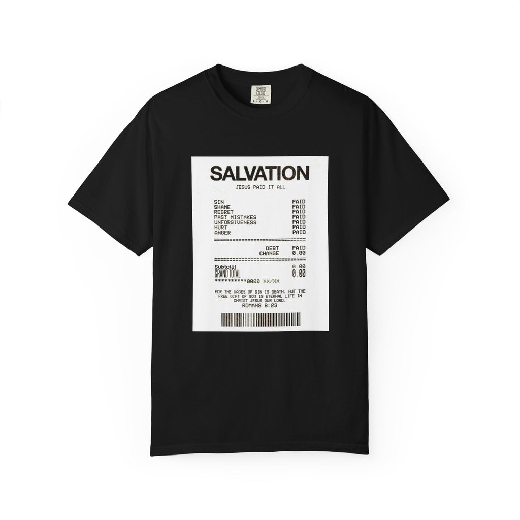 Salvation Recipt Graphic Tee