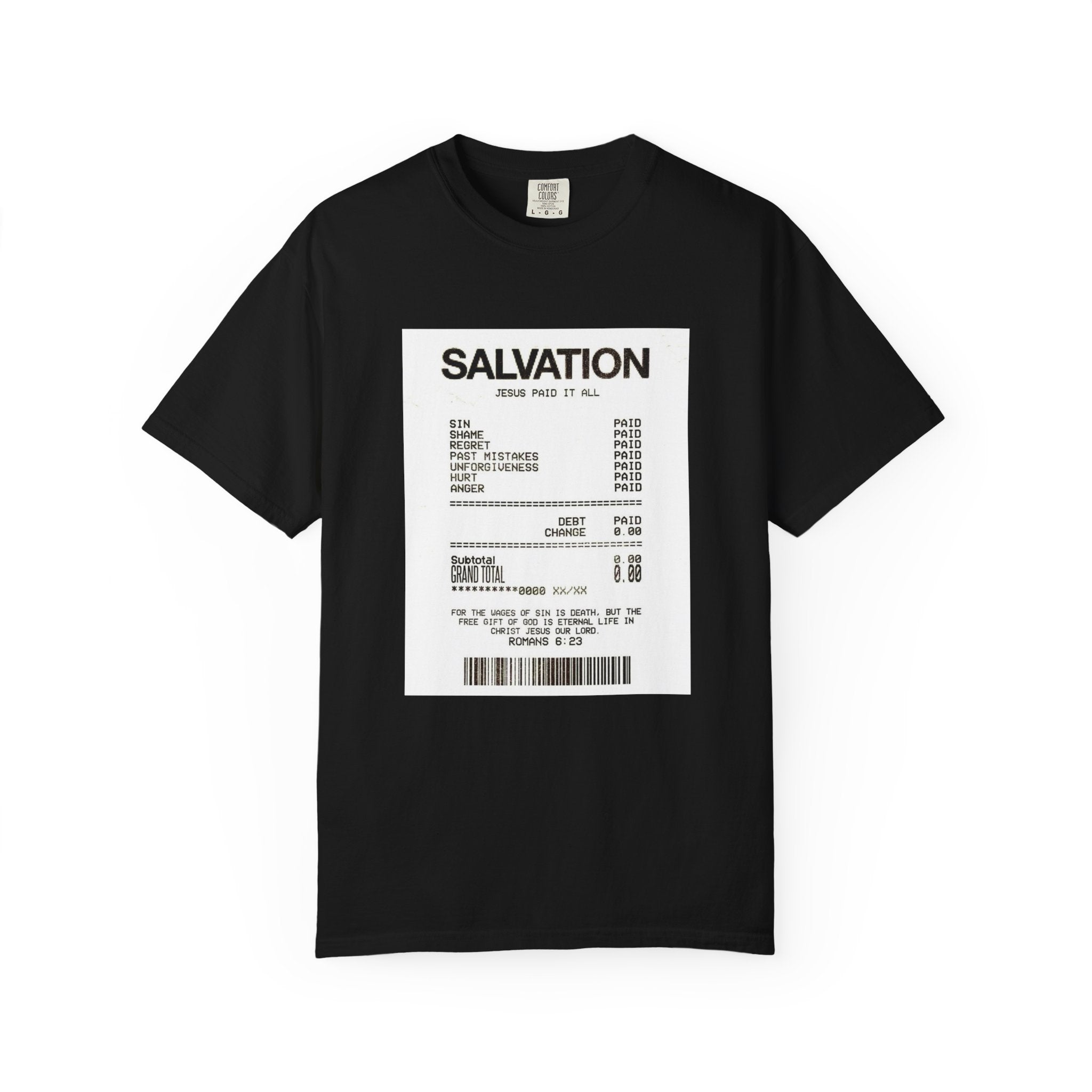 Salvation Recipt Graphic Tee