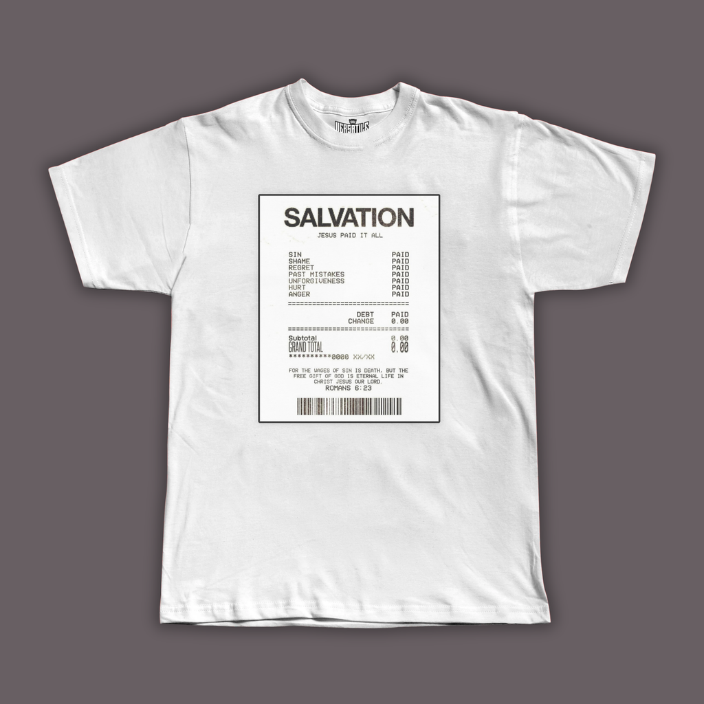Salvation Recipt Graphic Tee