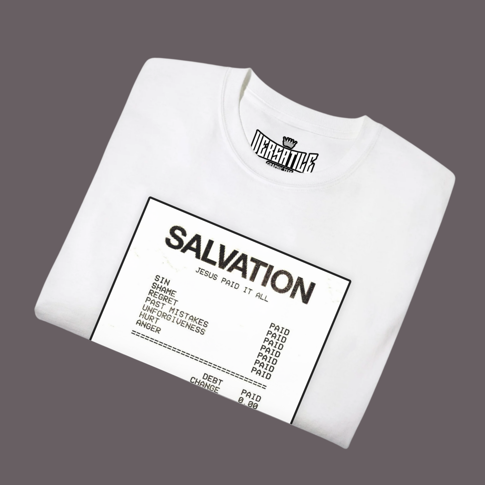Salvation Recipt Graphic Tee
