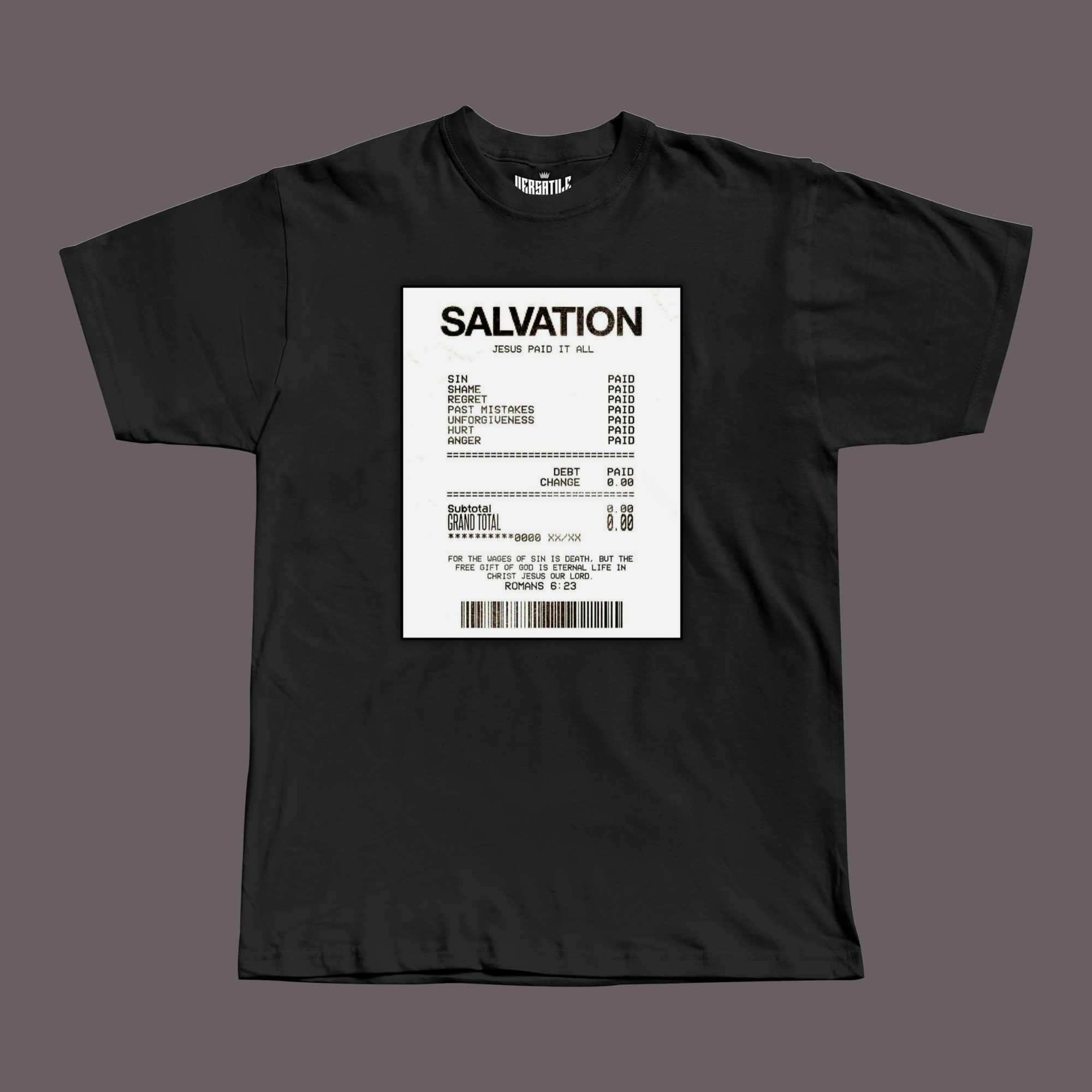 Salvation Recipt Graphic Tee