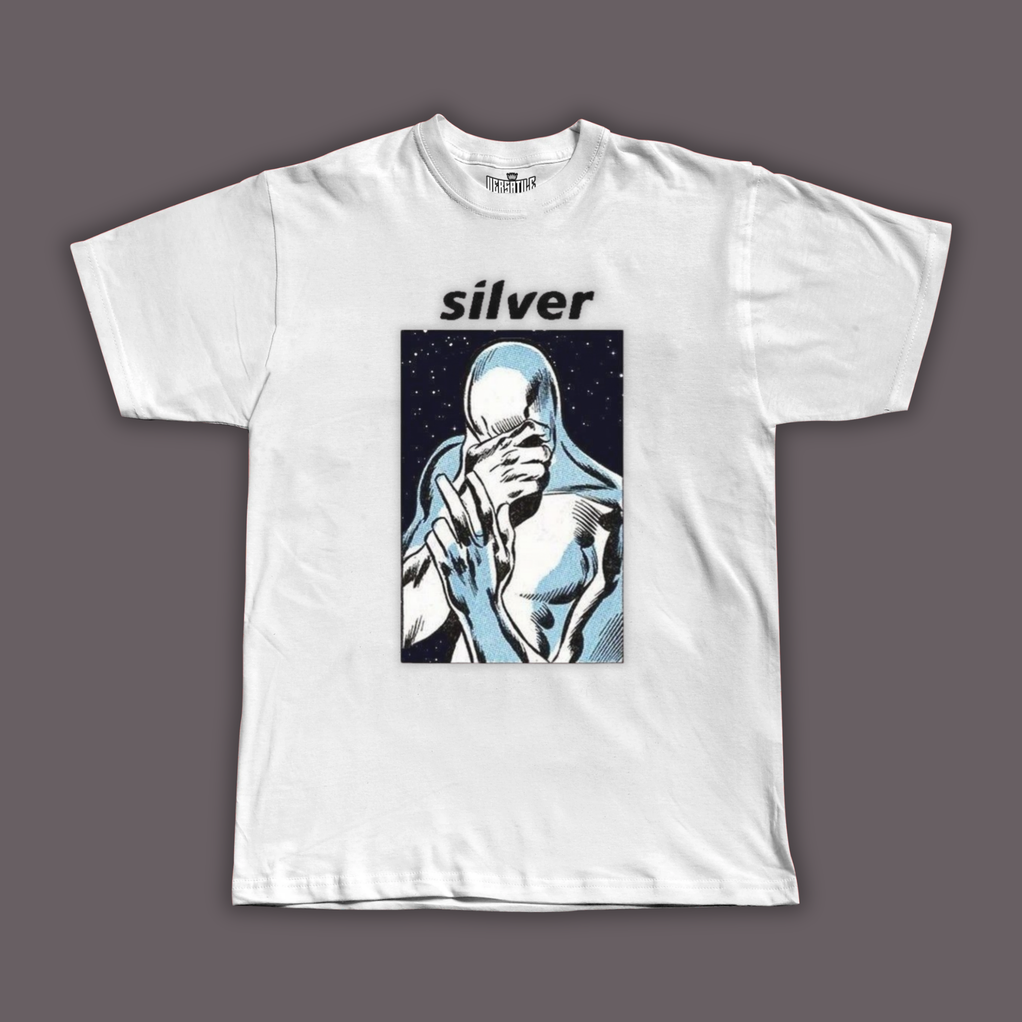 Silver Graphic Tee