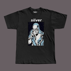 Silver Graphic Tee